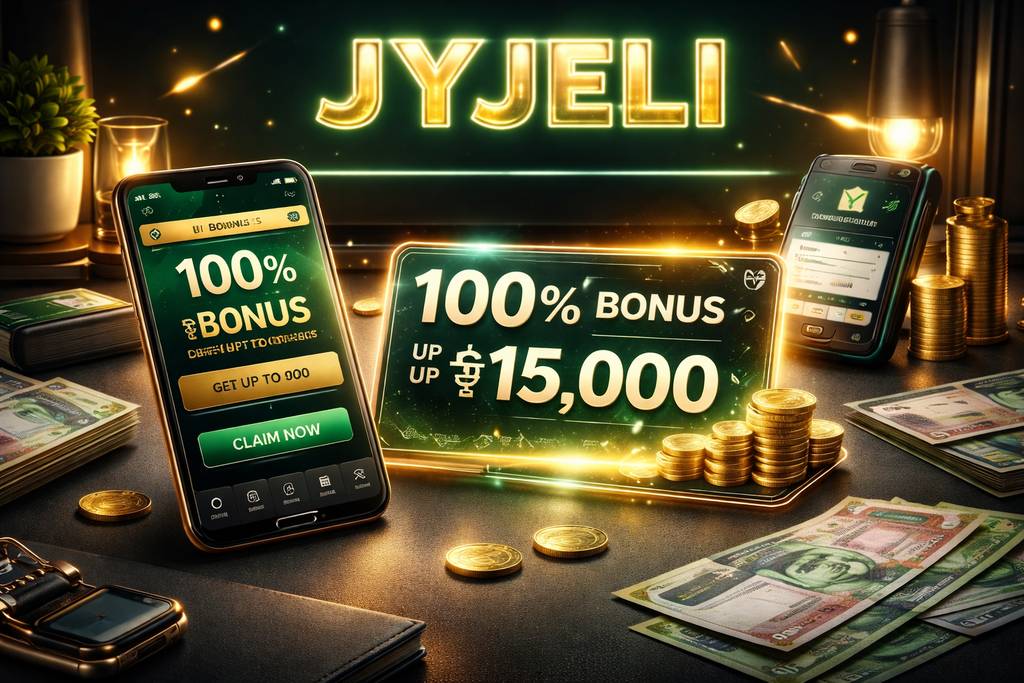 JYJELI bonus dashboard with welcome rewards and Bangladesh payment options